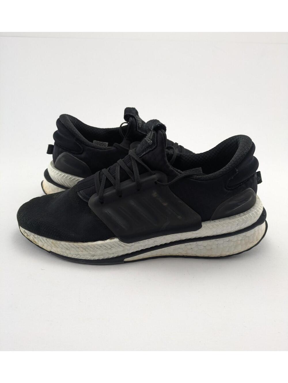 Mens Adidas X PLRBOOST Black White Comfort Outdoor Running Shoes ID9432 Size 13‎
